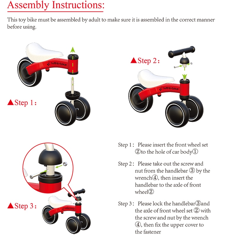 Kids Ride On Toy Baby Mini Trike Kids Ride On Toy Baby Mini Trike
