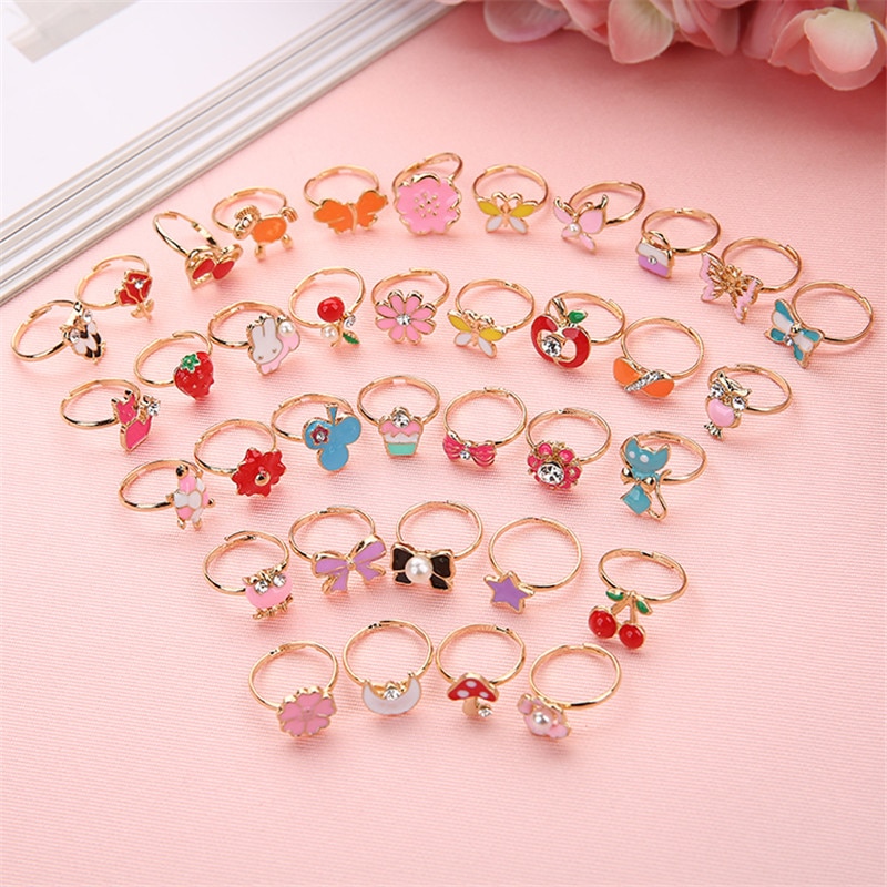Kids Rings Fancy Cartoon 1Pc Ring Kids Rings Fancy Cartoon 1Pc Ring