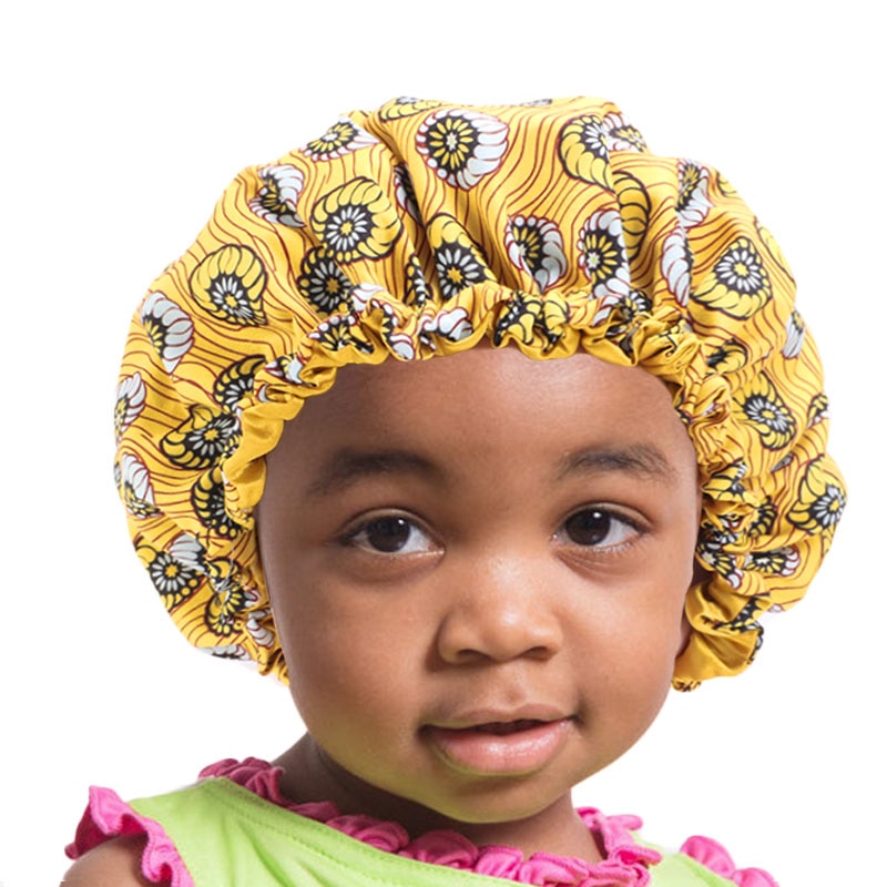 Kids Satin Bonnet Sleeping Cap Kids Satin Bonnet Sleeping Cap