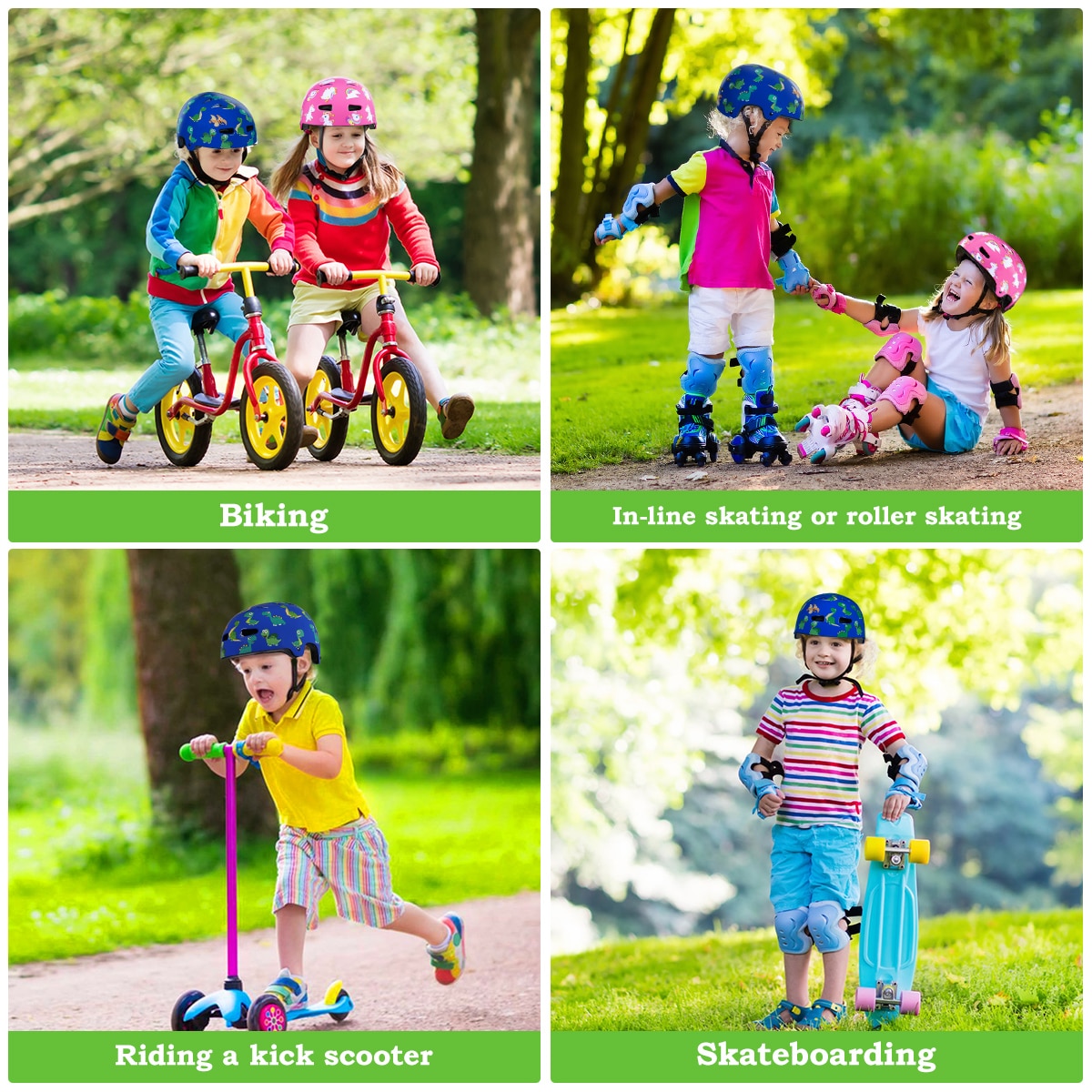 Kids Scooter Helmet Protective Gear Kids Scooter Helmet Protective Gear