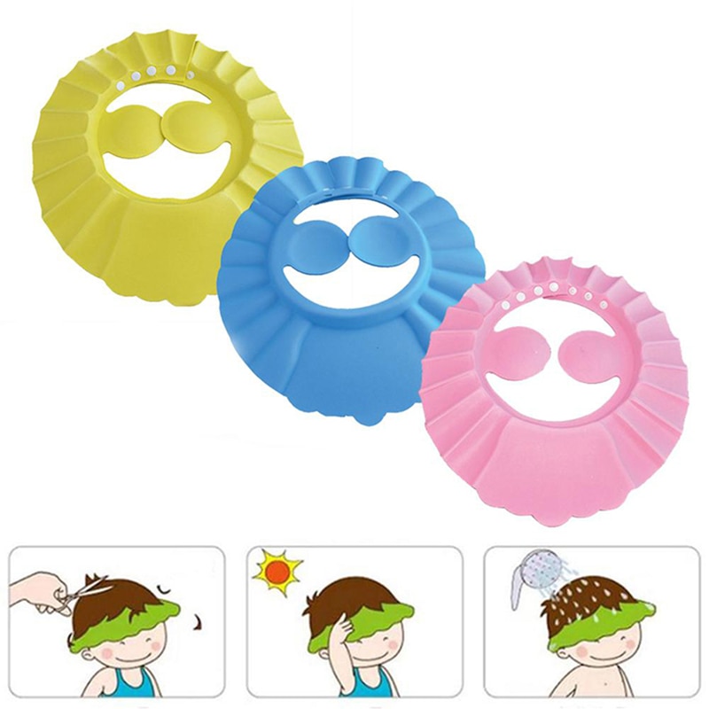 Kids Shower Cap Baby Shampoo Visor Kids Shower Cap Baby Shampoo Visor