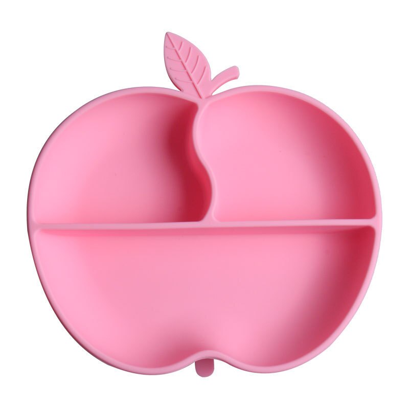 Kids Silicone Plate with Partition Kids Silicone Plate with Partition
