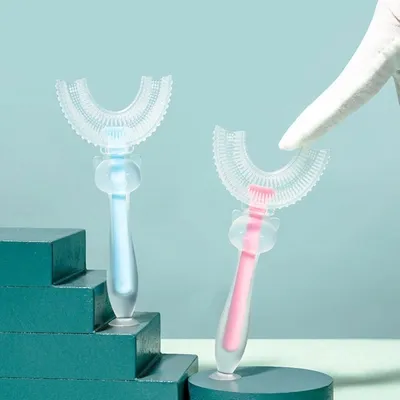 Kids Silicone U Shaped Toothbrush