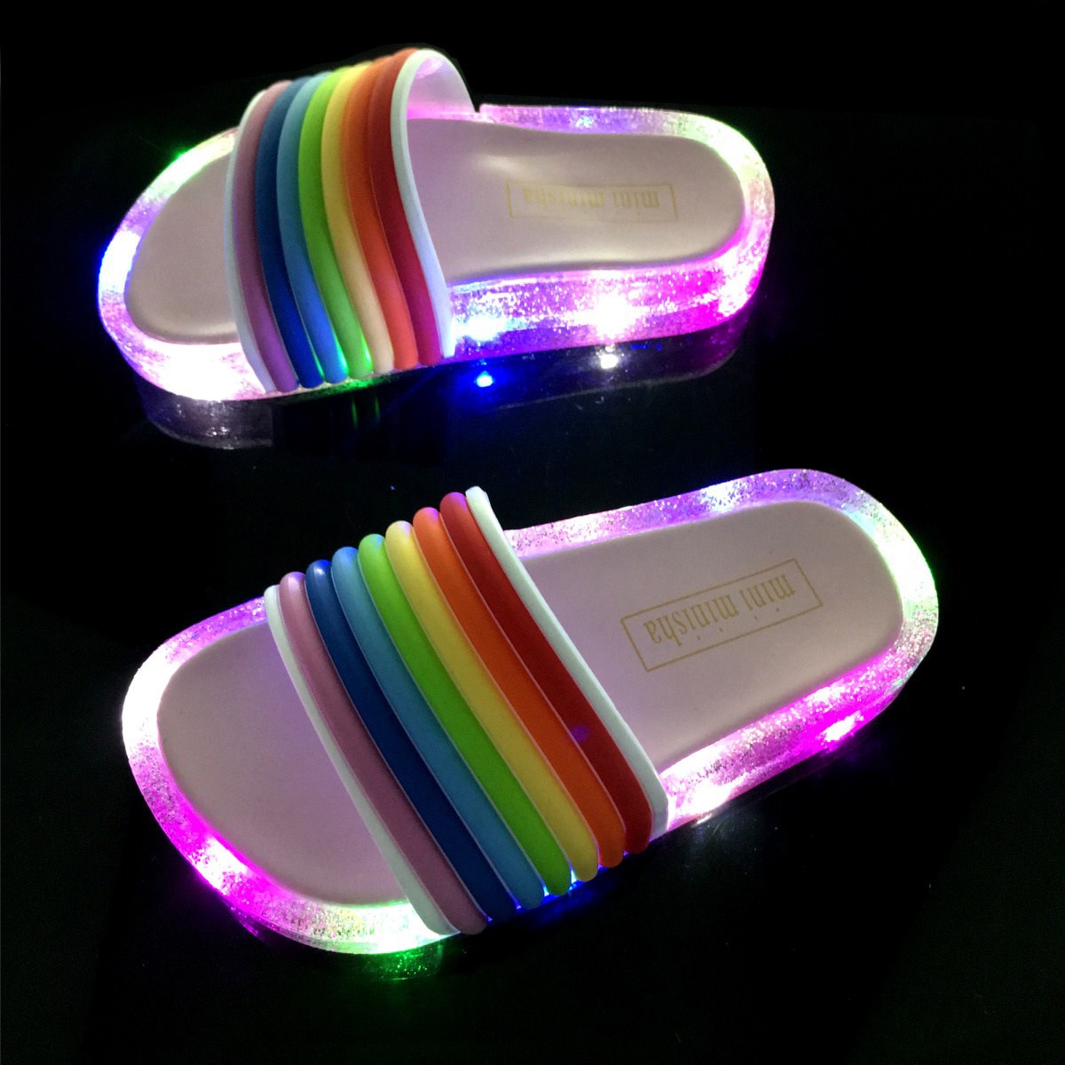 Kids Slippers Colorful LED Lights Kids Slippers Colorful LED Lights