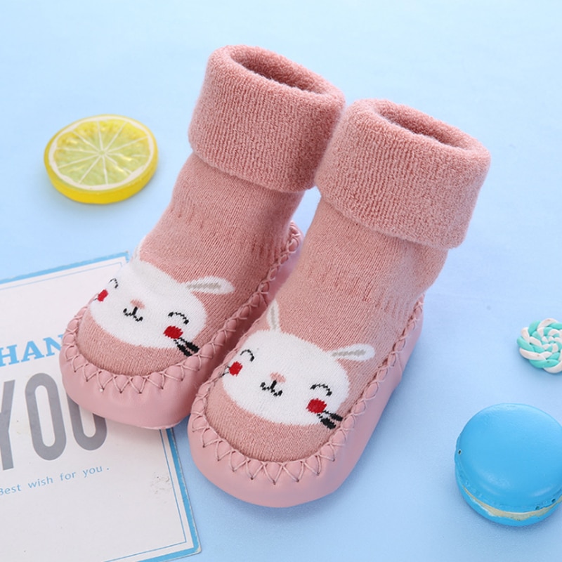 Kids Socks Slippers with Rubber Sole Kids Socks Slippers with Rubber Sole