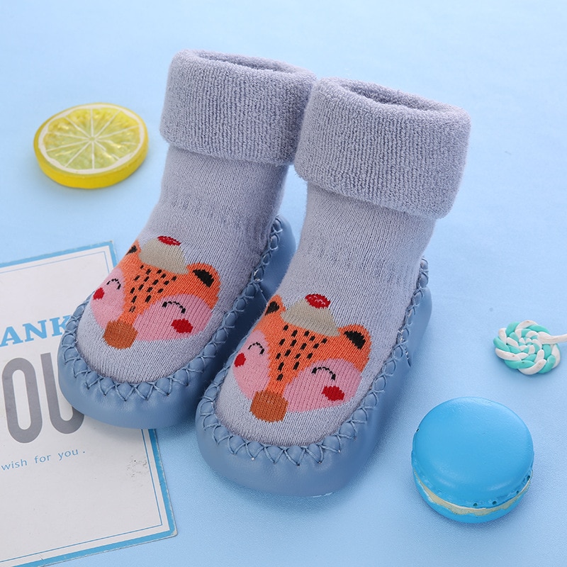 Kids Socks Slippers with Rubber Sole Kids Socks Slippers with Rubber Sole