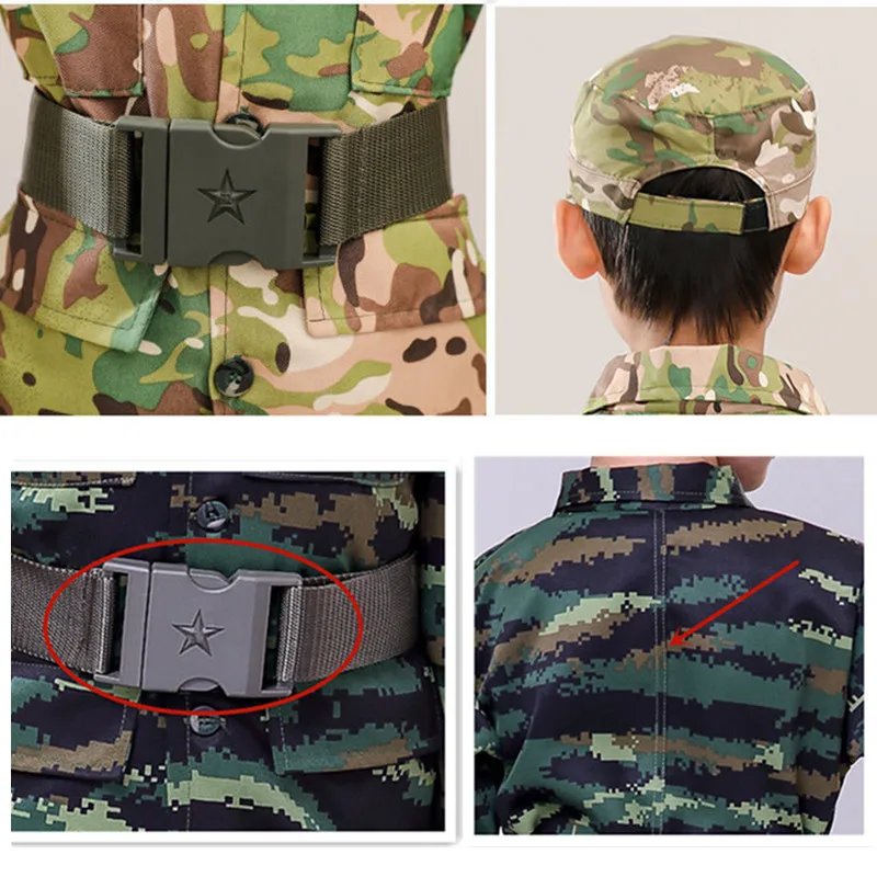 Kids Soldier Costume for Kid Party Army Costume camouflage Costumes for Boys Jungle Field Sniper Set with Pistol Kids Soldier Costume for Kid Party Army Costume camouflage Costumes for Boys Jungle Field Sniper Set with Pistol