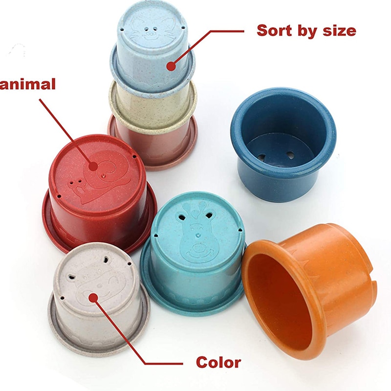 Kids Stacking Cups Educational Toy Kids Stacking Cups Educational Toy