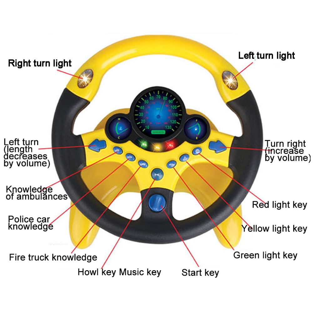Kids Steering Wheel Simulation Toy Kids Steering Wheel Simulation Toy
