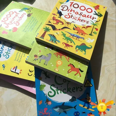 Kids Sticker Book with 1000 Reusable Stickers Kids Sticker Book with 1000 Reusable Stickers