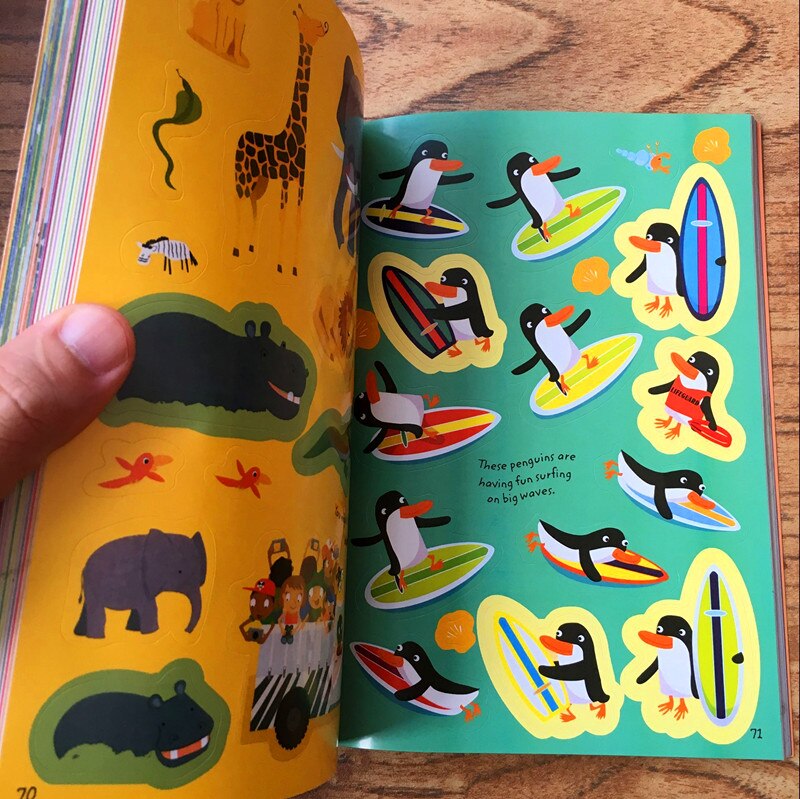 Kids Sticker Book with 1000 Reusable Stickers Kids Sticker Book with 1000 Reusable Stickers
