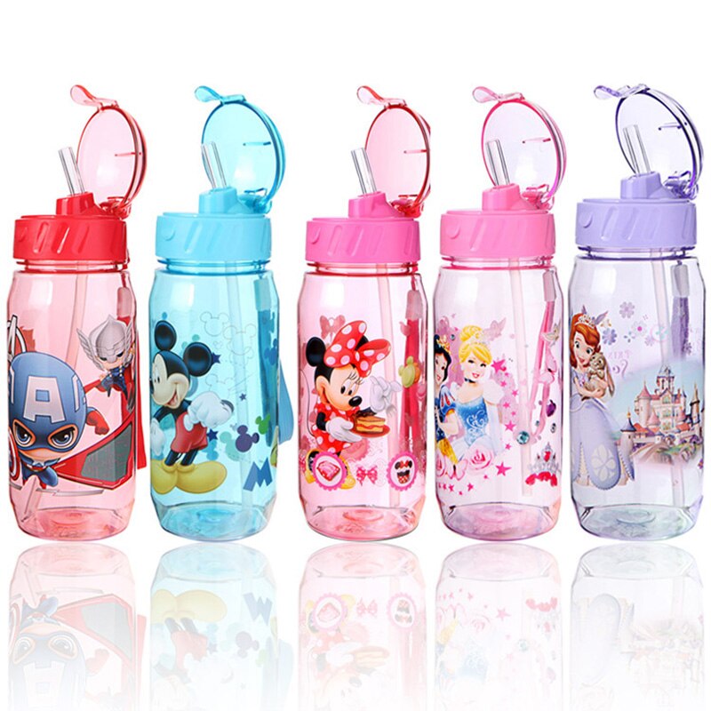 Kids Straw Tumbler Cartoon Design