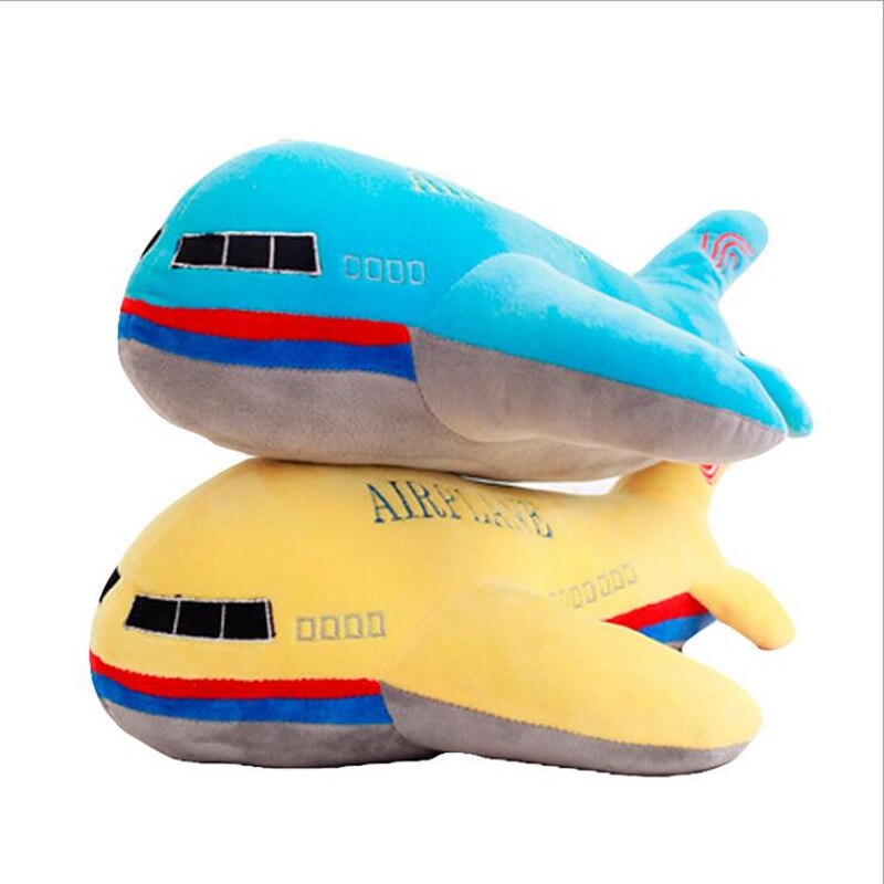 Kids Stuffed Pillow Airplane Plush