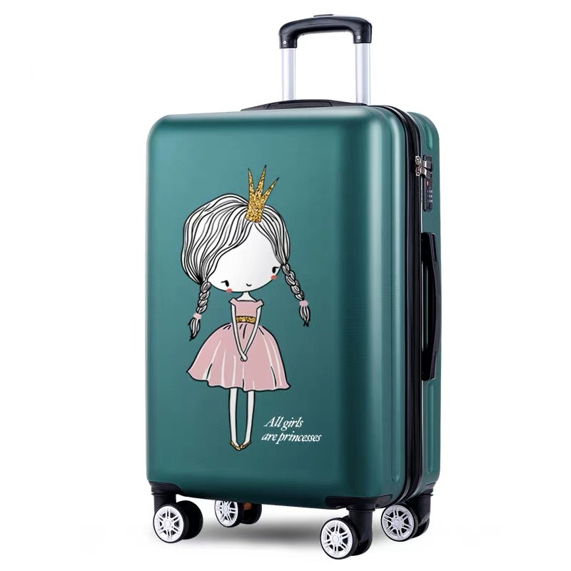 Kids Suitcase Cute Trolley Luggage