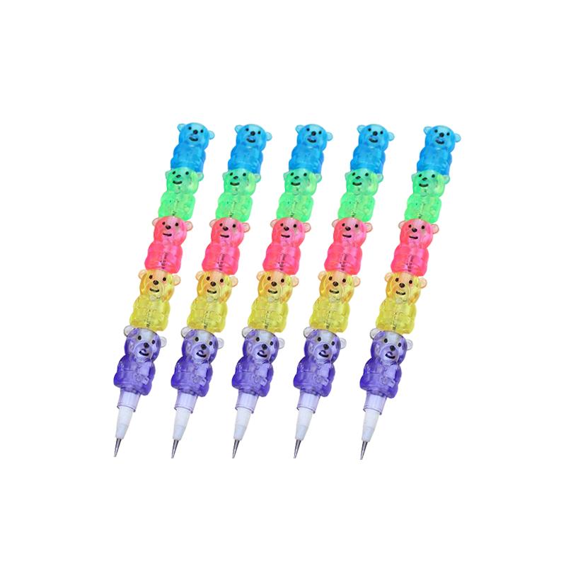 Kid's Supply Lead Stacking Pencils (5 pcs) Kid's Supply Lead Stacking Pencils (5 pcs)