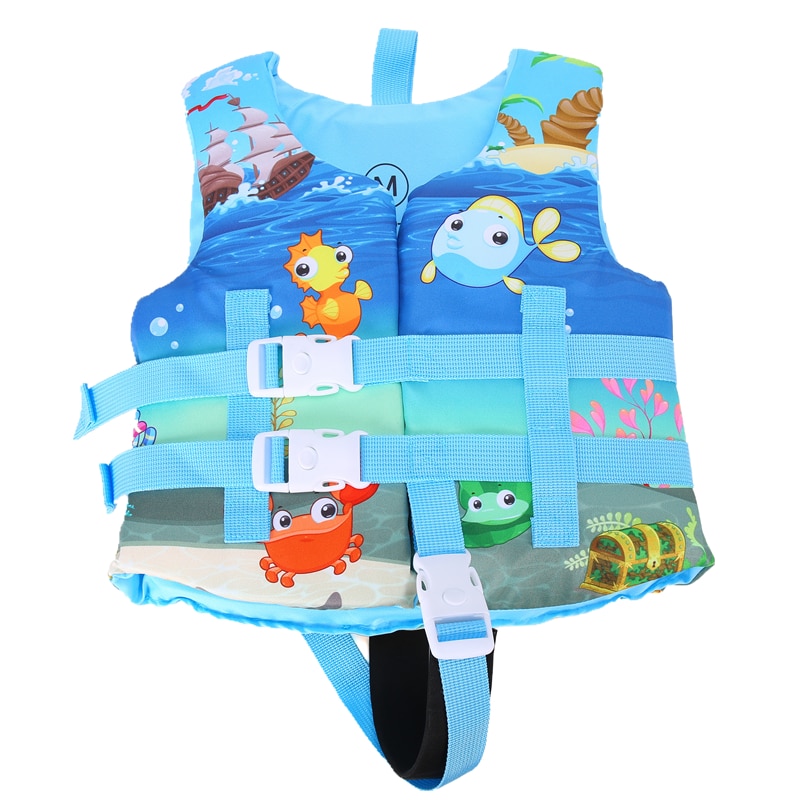 Kids Swim Jacket Cartoon Design