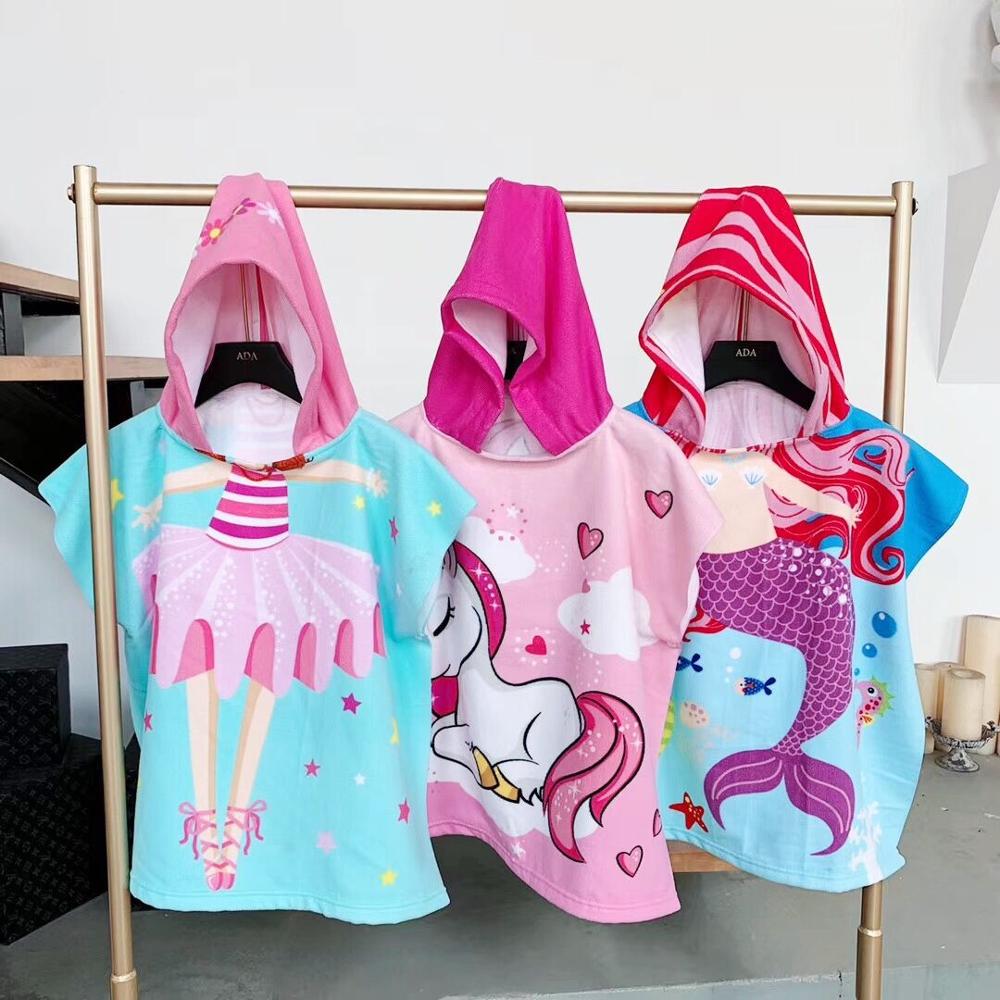 Kids Swimming Towel with Hood