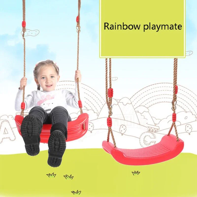 Kids Swing Flying Toy Garden Swing Kids Hanging Seat Toys with Height Adjustable Ropes Indoor Outdoor Toys Rainbow Kids Swing Flying Toy Garden Swing Kids Hanging Seat Toys with Height Adjustable Ropes Indoor Outdoor Toys Rainbow