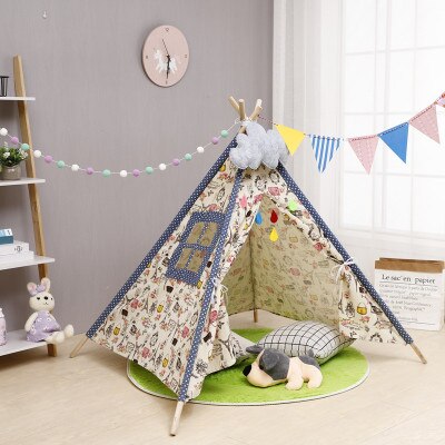 Kids Teepee Tent Foldable Play House