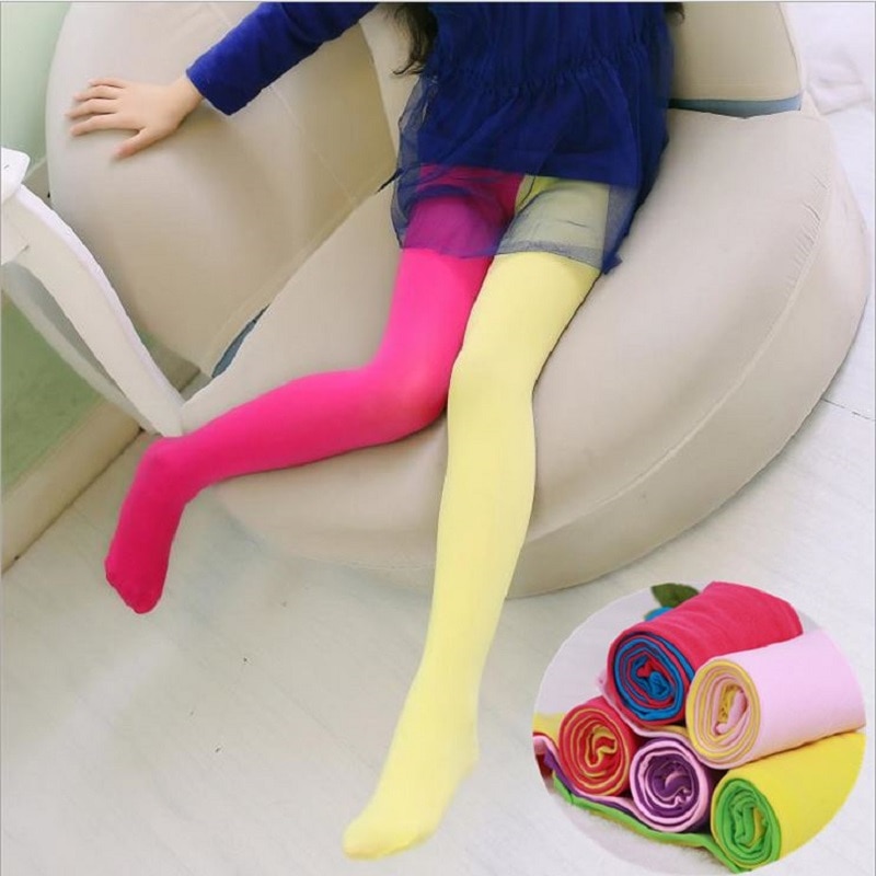 Kids Tights Candy Colored Stockings Kids Tights Candy Colored Stockings