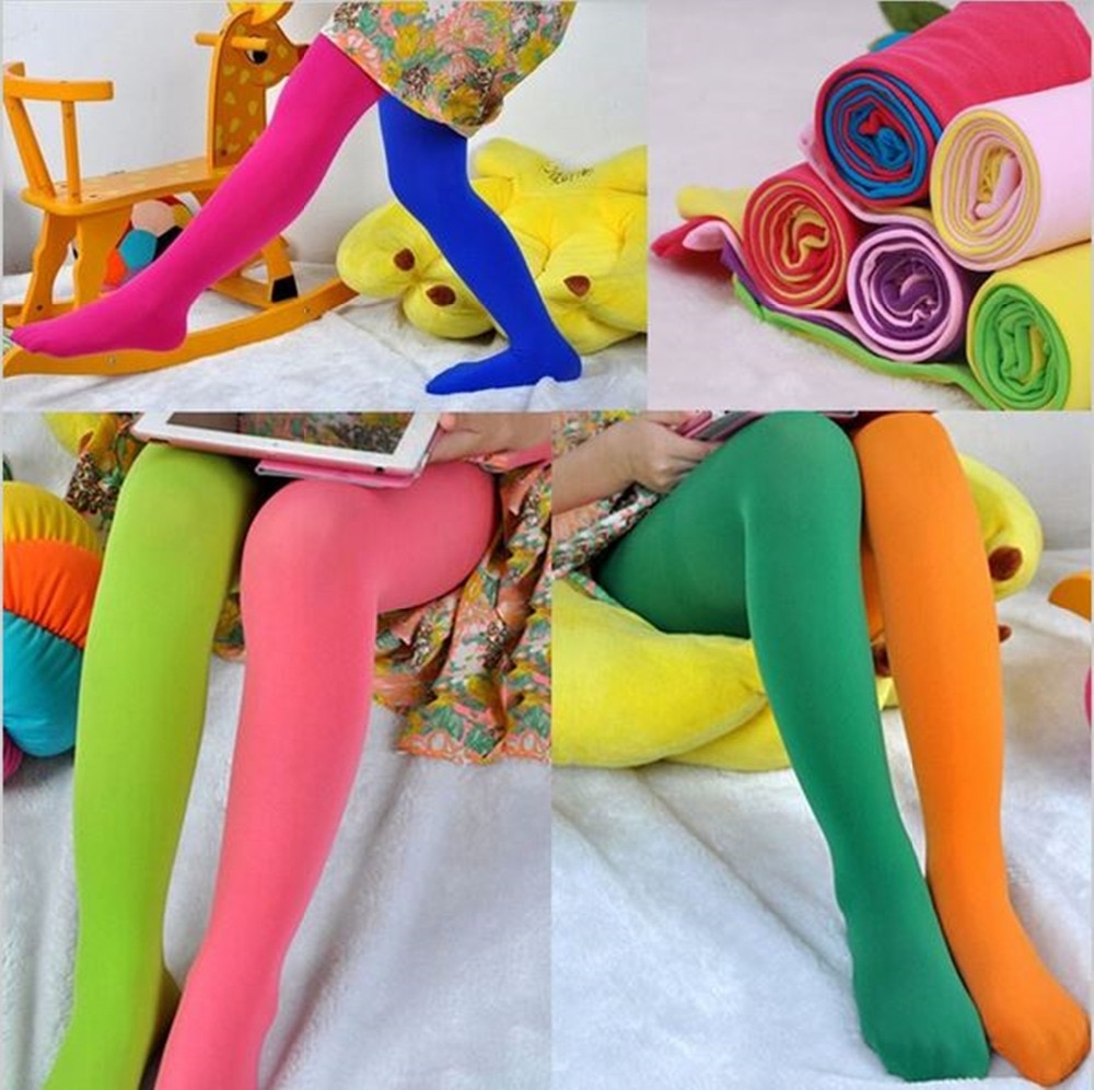Kids Tights Candy Colored Stockings Kids Tights Candy Colored Stockings