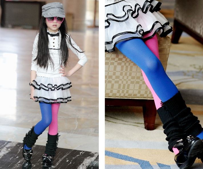 Kids Tights Candy Colored Stockings Kids Tights Candy Colored Stockings