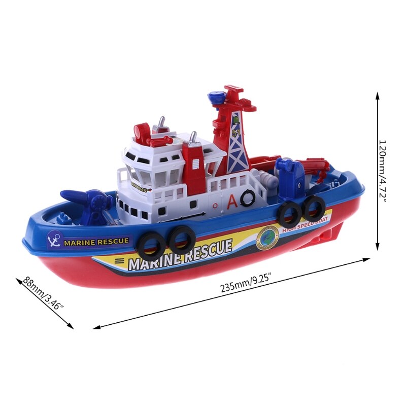 Kids Toy Boat Marine Rescue Fire Boat Kids Toy Boat Marine Rescue Fire Boat