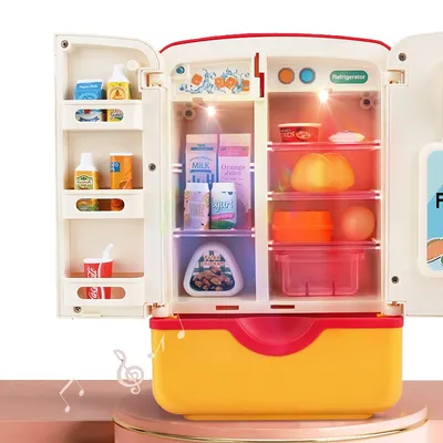 Kids Toy Refrigerator with Dispenser Kids Toy Refrigerator with Dispenser