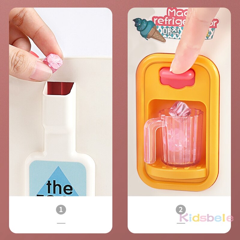 Kids Toy Refrigerator with Dispenser Kids Toy Refrigerator with Dispenser