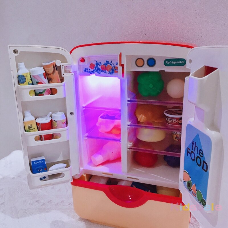 Kids Toy Refrigerator with Dispenser Kids Toy Refrigerator with Dispenser
