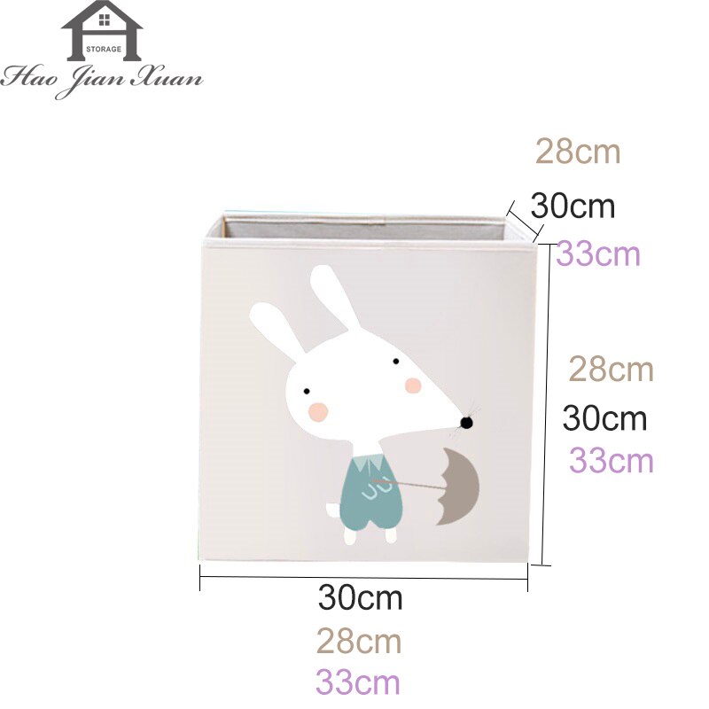 Kids Toy Storage Box Cute Storage Bin