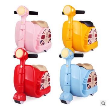 Kids Travel Bags Ride-On Suitcase