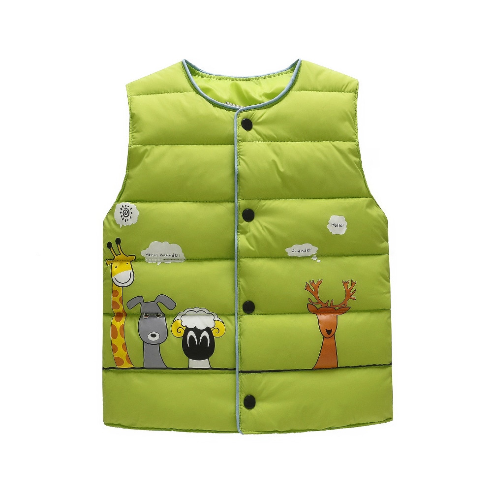 Kids Vest Warm Sleeveless Clothes Kids Vest Warm Sleeveless Clothes