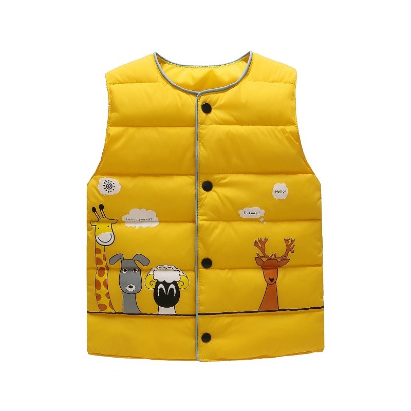 Kids Vest Warm Sleeveless Clothes Kids Vest Warm Sleeveless Clothes