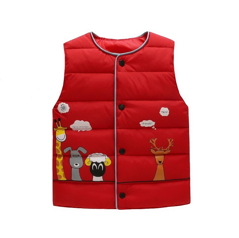 Kids Vest Warm Sleeveless Clothes Kids Vest Warm Sleeveless Clothes
