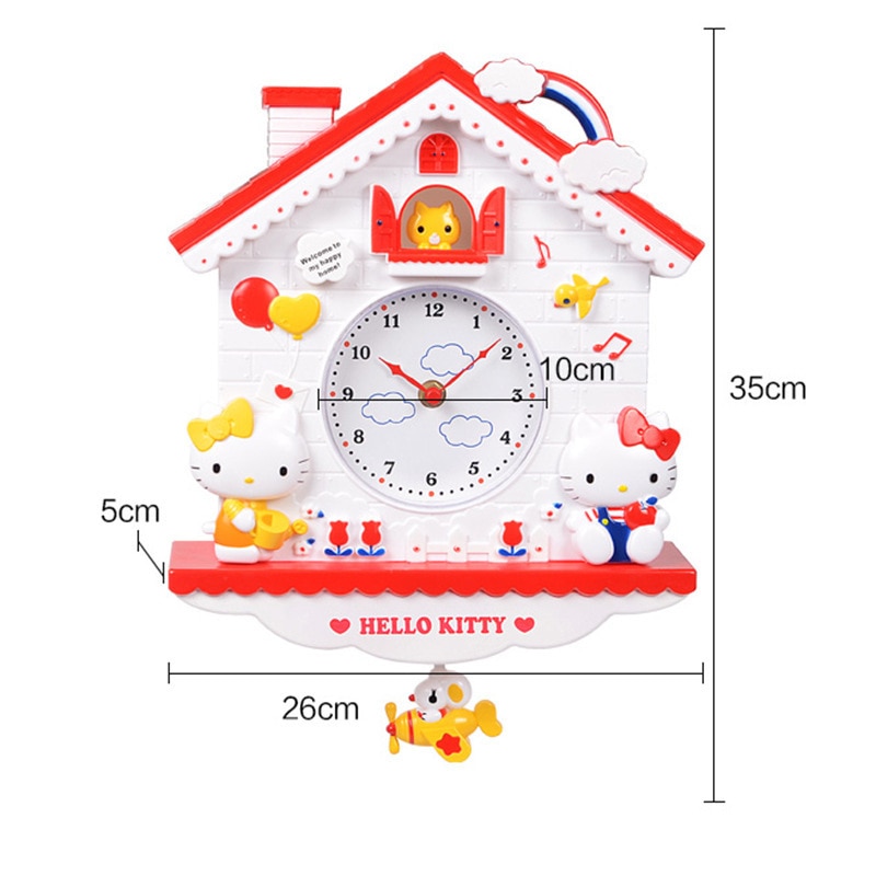 Kid's Wall Clock Cartoon Design Kid's Wall Clock Cartoon Design