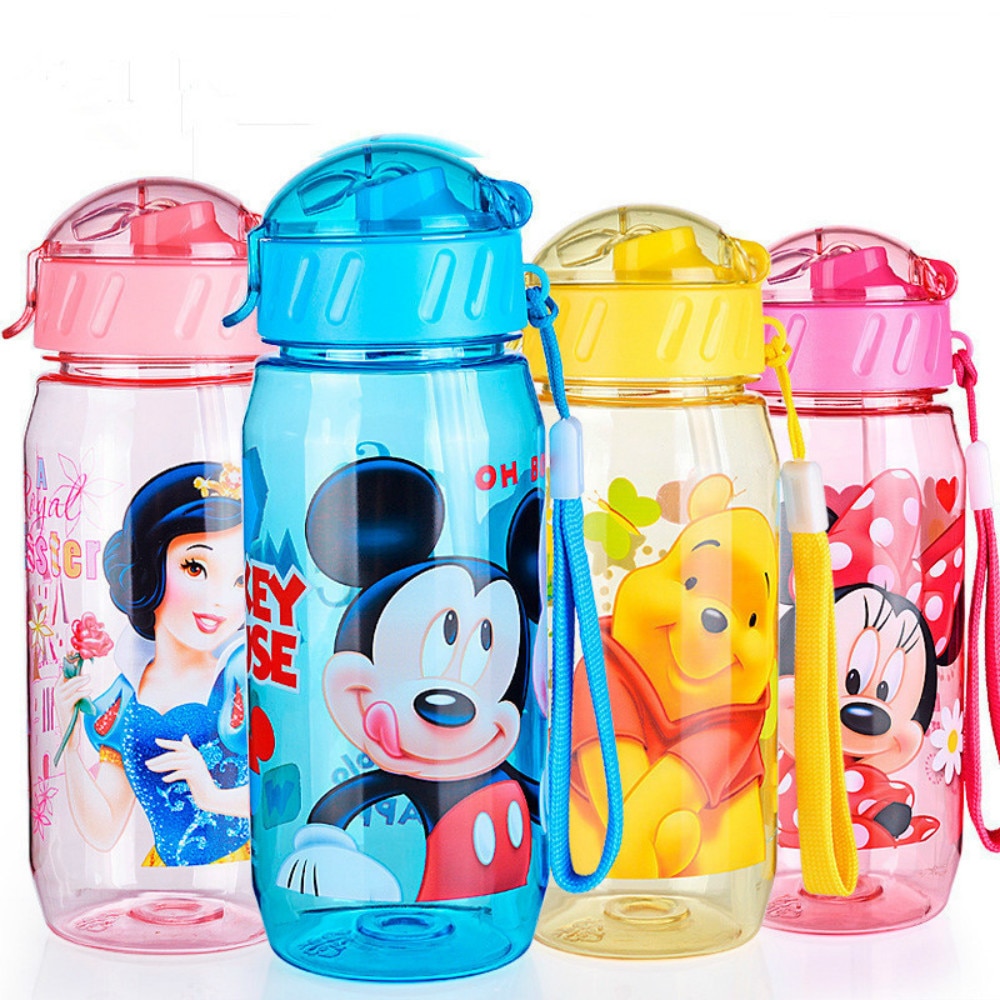 Kids Water Bottle Cartoon Design