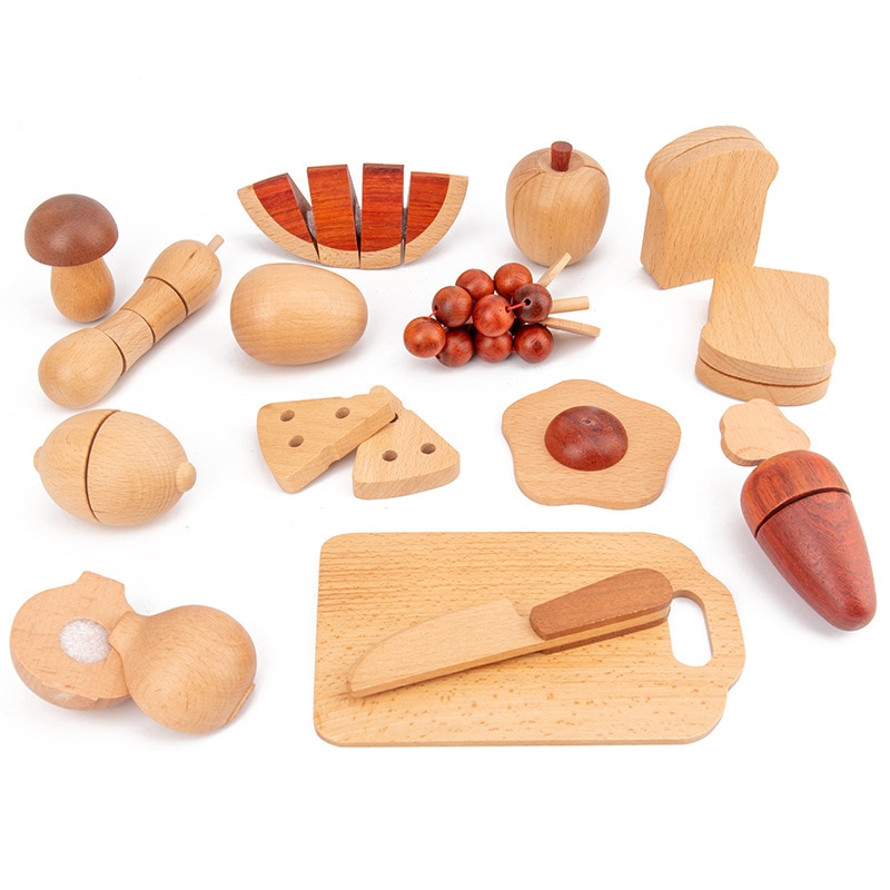 Kids Wooden Cooking Toys Set Kids Wooden Cooking Toys Set