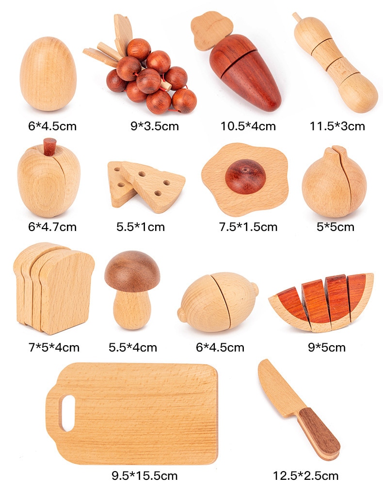 Kids Wooden Cooking Toys Set Kids Wooden Cooking Toys Set