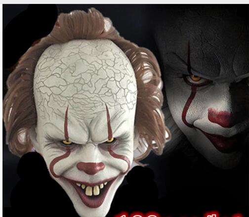 Killer Clown Mask Scary Props
