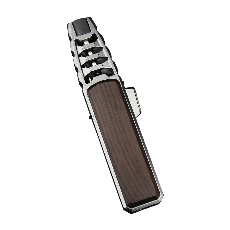 Kitchen BBQ Cigar Big Jet Flame Fire Torch Outdoor Powerful Flame Camping Gun Lighter Mans Tools Without Butane Gas Kitchen BBQ Cigar Big Jet Flame Fire Torch Outdoor Powerful Flame Camping Gun Lighter Mans Tools Without Butane Gas