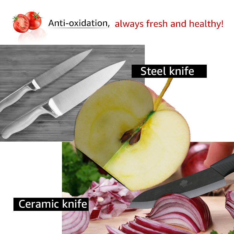 Kitchen Ceramic Knife Peeler Set Kitchen Ceramic Knife Peeler Set