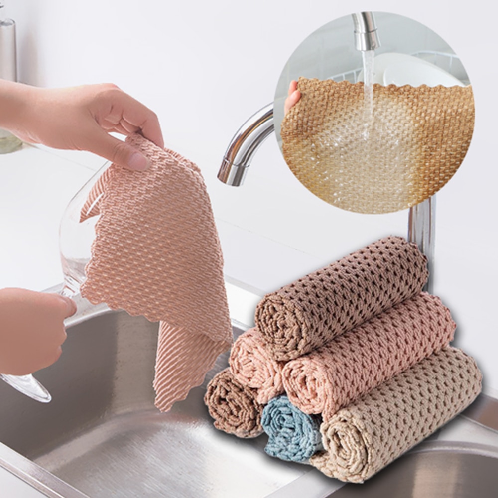 Kitchen Cleaning Cloth Wiping Rag