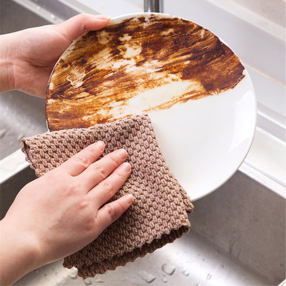 Kitchen Cleaning Cloth Wiping Rag