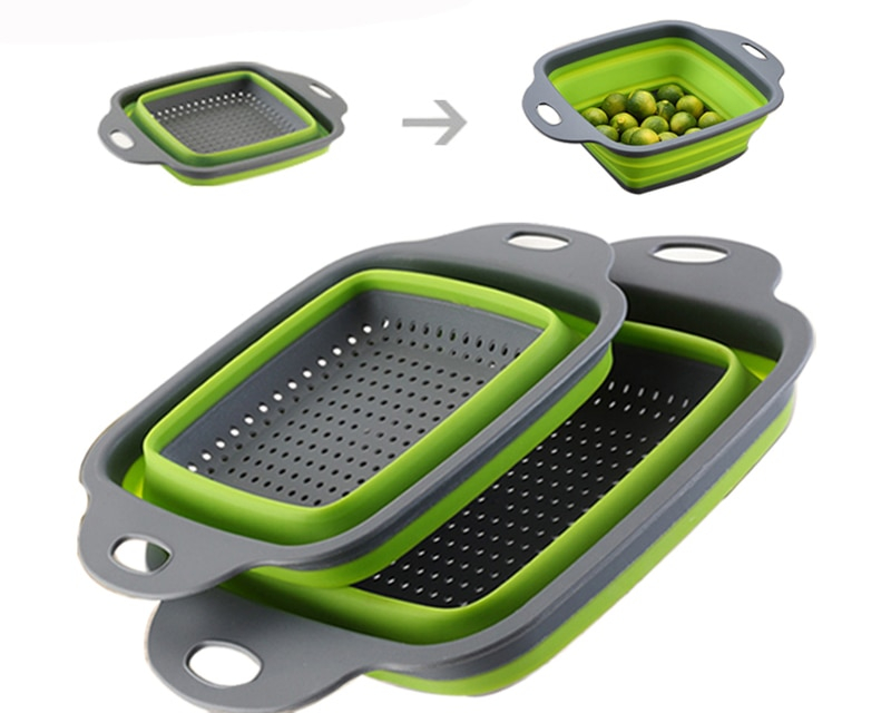 Kitchen Collapsible Colander Set