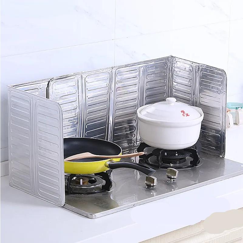 Kitchen Cooking Frying Oil Splash Protection Gas Stove Rust Removal Kitchen Protection Against Stove Splashproof Plate