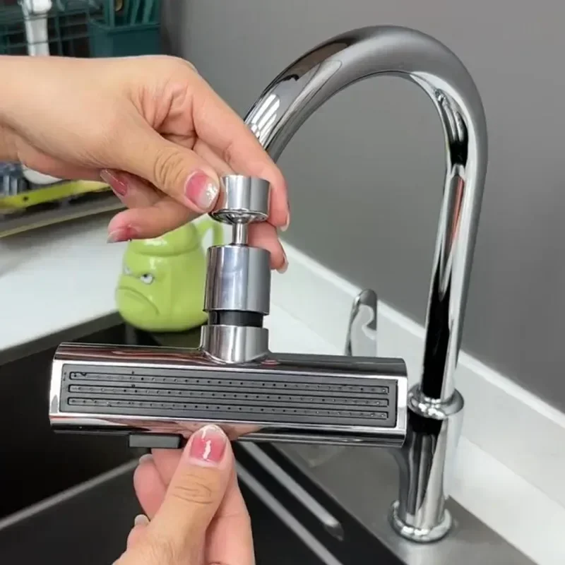 Kitchen Faucet Waterfall Stream Sprayer Head Sprayer Filter Diffuser Water Saving Nozzle Faucet Connector Mixers Tap