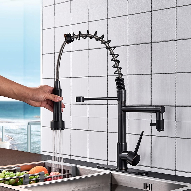 Kitchen Faucet with Sprayer Swivel Type Kitchen Faucet with Sprayer Swivel Type
