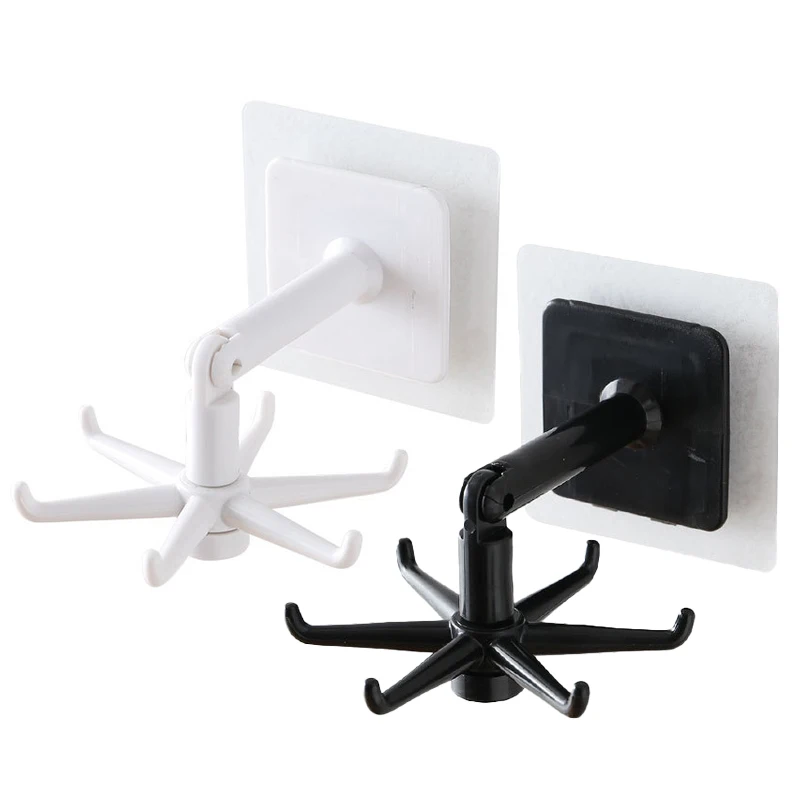 Kitchen Hook Multi-Purpose Hooks 360° Rotated Rotatable Rack For Organizer And Storage Spoon Hanger For Kitchen Gadgets Kitchen Hook Multi-Purpose Hooks 360° Rotated Rotatable Rack For Organizer And Storage Spoon Hanger For Kitchen Gadgets