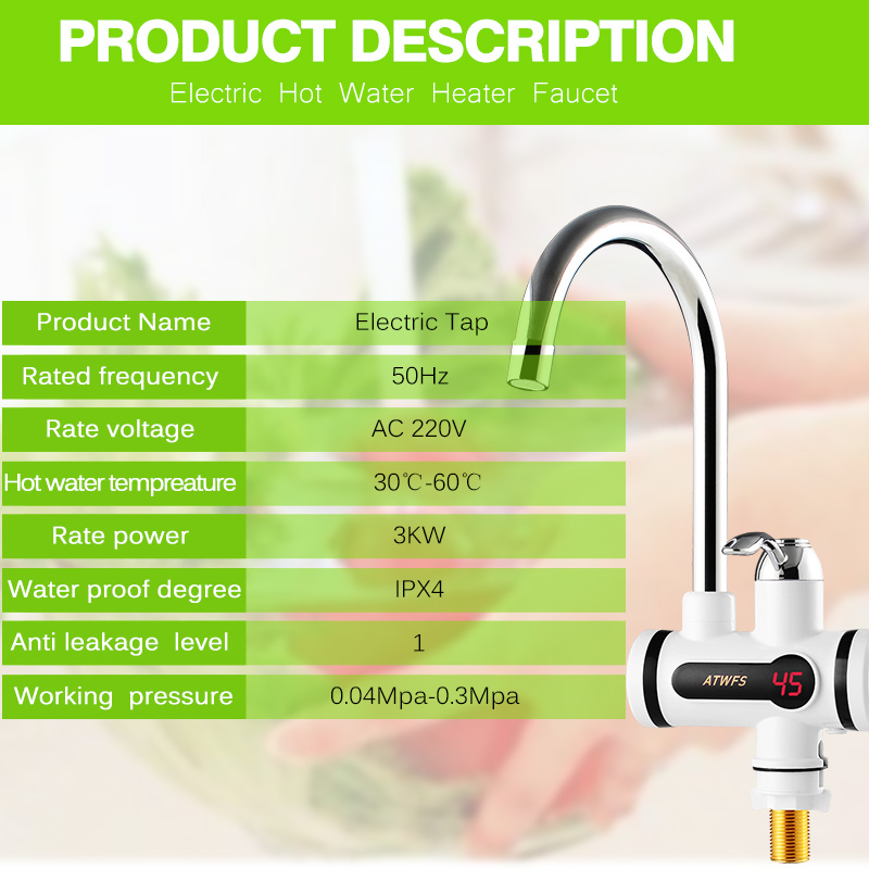 Kitchen Instant Hot Water Heater
